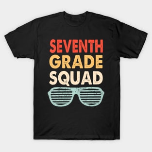 Seventh Grade Squad Crew Back To School 7Th Grade Teacher T-Shirt